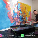 LEONARDO GARCIA, PINTOR, ARTISTA, MURALISTA